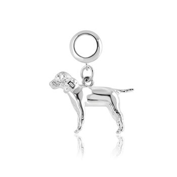 Border Terrier Charm Sterling Silver, 3 of 10