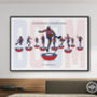 Crystal Palace Boom European Champions Poster, thumbnail 3 of 7