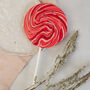 Giant Alcoholic Cherry And Amaretto Lollipop, thumbnail 1 of 2