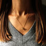 Pigeon Necklace – Silver/Gold, thumbnail 2 of 7