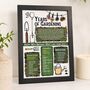 90th Birthday Gift For Gardeners Personalised Print, thumbnail 5 of 10