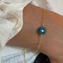 Larimar Personalised Bracelet, thumbnail 1 of 3