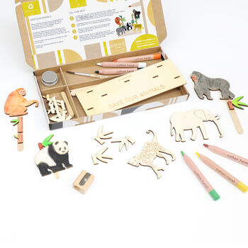 Personalised 'Save Our Animals' Craft Kit, 4 of 11