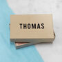 Personalised Solid Brass Hiking Boot Shoe Tags, thumbnail 10 of 12