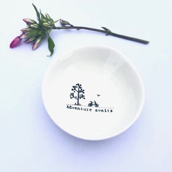 Small Porcelain Ring Dish, 5 of 6