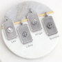 Personalised Sterling Silver Zodiac Dog Tag Necklace, thumbnail 4 of 7