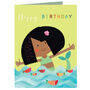 Mini Mermaid Birthday Card, thumbnail 2 of 5