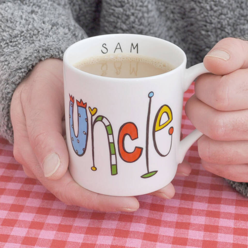 Personalised Uncle Fine China Mug, 1 of 6
