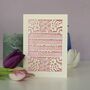 Personalised Papercut First Mother's Day Card, thumbnail 2 of 5