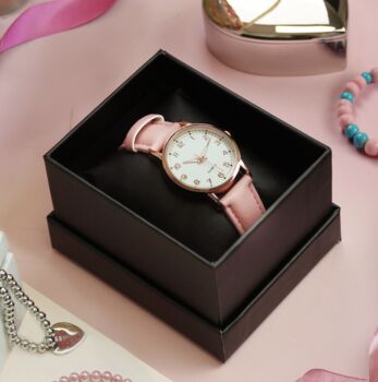 Personalised Girls Pink Watch, 4 of 4