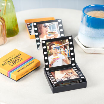 Personalised Retro Style Photo Reel Pop Out Photo Box, 2 of 5