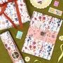 Ditsy Floradore Wrapping Paper Set, thumbnail 1 of 7