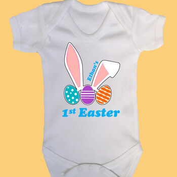 Personalised Child's First Easter Babygrow/T Shirt, 2 of 10