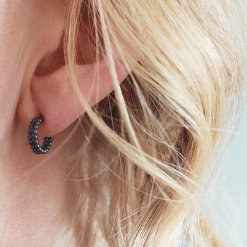 Tiny Hoop Earrings – Huggie Earrings, 7 of 12