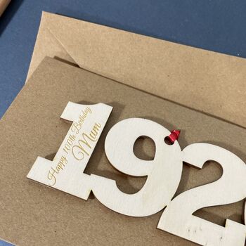 Personalised 100th 1926 Card, 4 of 9