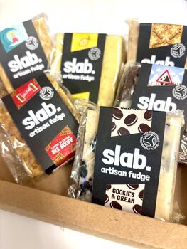 Six Dairy Bestsellers Fudge Slab Display Box, 2 of 7