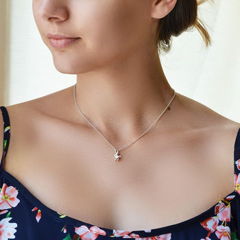 Sterling Silver Little Bird Necklace, 5 of 7