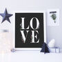 Personalised Floral Love Print, thumbnail 2 of 8