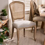 Set Of Two Loire Rattan Back Dining Chairs, thumbnail 2 of 2