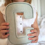 Couples Initials Corduroy Fabric Letters, thumbnail 3 of 10