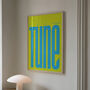 Put On My Favourite Tune Print | Typographic Poster | Wall Art | Aesthetic | Vinyl | Record | Trendy | Club | Raving | Music | Quote, thumbnail 4 of 10