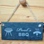 Personalised Bbq Slate Sign, thumbnail 3 of 4