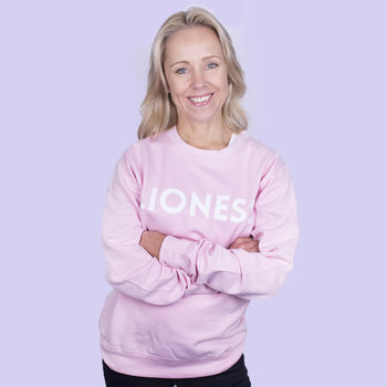 'Lioness' Unisex Sweatshirt Jumper, 3 of 11