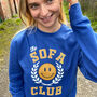 The Sofa Club Smiley Face Sweastshirt, thumbnail 3 of 4