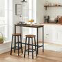 Bar Table Set With Stools Dining Set, thumbnail 1 of 5