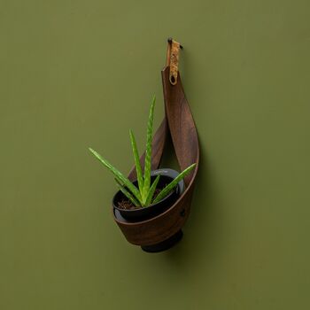 Wall Hanging Planter, Indoor Plant Pot Hanger, Handmade, 7 of 12