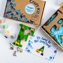 Personalised Paint Your Own Safari Animal Wooden Letter, thumbnail 5 of 9