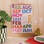 2025–2026 Mid Year Calendar | Simply Bright | July Start | A4, thumbnail 1 of 8