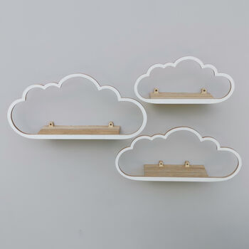 Wooden Cloud Shelf | New For 2020, 4 of 8
