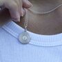 Vinyl Record Necklace, Sterling Silver Or Gold Plated, thumbnail 2 of 12