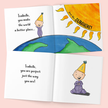 Personalised 'You Are One' 1st Birthday Book, 11 of 12