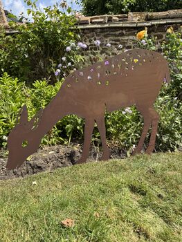 Deer Christmas Garden Decoration , Statue , Feature , Ornament, 8 of 9