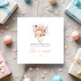 Like A Mum Mother's Day Card: Peach Vase Design, thumbnail 1 of 4