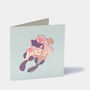 Sea Otters 'Just Us' Valentine's Day Greeting Card, thumbnail 1 of 2