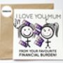 Personalised Funny Mother's Day Card, thumbnail 1 of 2