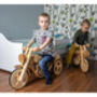 All Terrain Wooden Rocking And Ride On Bike, thumbnail 3 of 7