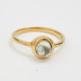 Maria Howlite Crystal Ring, thumbnail 1 of 4