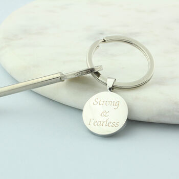 Personalised 30th Birthday Five Pence Keyring, 4 of 6