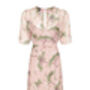 Cloudpine Print Silk Georgette Tea Dress, thumbnail 2 of 3