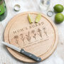 Personalised Family Birth Flower Cake Stand Gift For Mum Nan, thumbnail 3 of 12