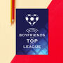 Football Card For Boyfriend, thumbnail 2 of 3