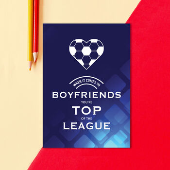 Football Card For Boyfriend, 2 of 3