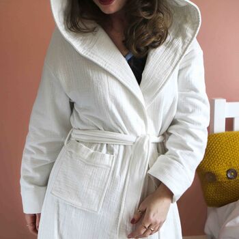 Mummy And Baby Dressing Gown And Romper Personalised Gift Set, 4 of 5