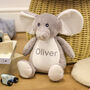 Personalised Elephant Teddy Bear Soft Toy, thumbnail 1 of 6