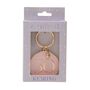 50th Birthday Keyring – Gold And Pink Confetti Number Keychain Gift, thumbnail 2 of 2