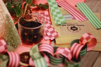 Tis The Season To Be Stripey | Christmas Paper Chain Kit, 5 of 10